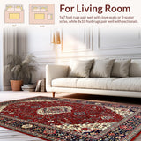 Elegant Red Floral Heritage(Red)