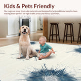 Artistic Abstract Circle Arrangement(Blue)