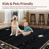 Earthy Rustic Star Motif(Black)