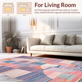 Colorful Modern Textured Motif(Pink)