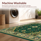 Eclectic Earthy Embroidered Motif(Green)