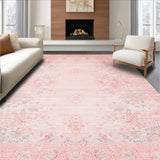Trendy Cozy Round Shag(Pink)