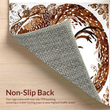 Faux Sika Deer Hide Accent(Brown)