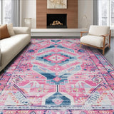 Abstract Pastel Geometric Fusion(Pink)