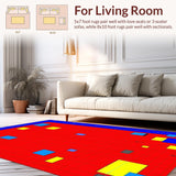 Colorful Interactive Map Design(Red)