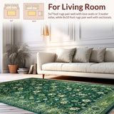 Elegant Moss Tone Botanical Design(Green)