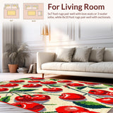 Vibrant Fun Shaped Decor(Red)