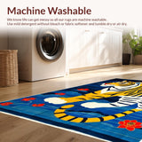 Artful Multicolor Ethnic(Blue)