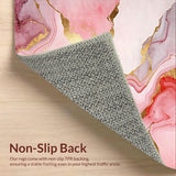 Trendy Abstract Pink Gold Vortex(Pink)