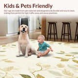 Tropical Leaf Area Natural Botanical Beige(Beige)