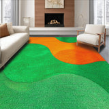 Modern Abstract Green Teal(Green)