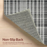 Elegant Black and White Striped for Sophisticated Decor(Black)