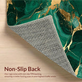 Luxurious Deep Green Tiled Motif(Green)