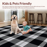 Stylish Minimalist Patterned Floor(Black)