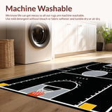 Playful Graphic Court Layout(Black)
