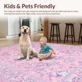 Charming Plush Geometric Touch(Pink)