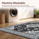 Classic Monochrome Medallion Style(Black)