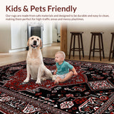 Timeless Monochrome Lattice Design(Red)