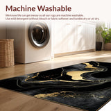 Geometric Black Gold Elegance(Black)