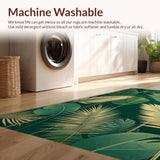Tropical Oasis Leaf Motif(Green)