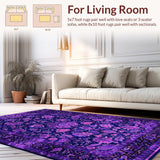 Vibrant Vintage Paisley Aesthetic(Purple)