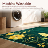 Vibrant Floral Whirlwind Aesthetic(Green)