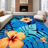 Coastal Inspired Leafy Design(Blue)