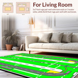 Vibrant Airport Runway Theme(Green)