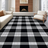 Stylish Minimalist Patterned Floor(Black)