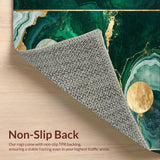 Emerald Gold Marble Elegance(Green)
