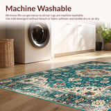 Chic Green Tiled Design(Blue)