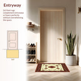 Vintage Abstract Area(Beige)