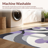 Abstract Grey Purple Elegance(Purple)