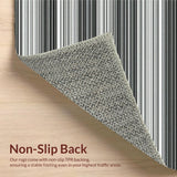 Modern Rustic Striped Visual Appeal(Black)