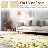Vibrant Insect Garden Tapestry(Beige)