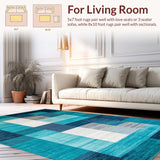 Luxurious Textured Symmetrical Arrangement(Blue)