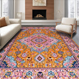 Artful Warm Tones Symmetrical Layout(Orange)