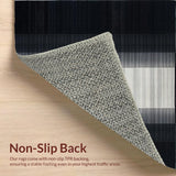 Artful Earthy Tones Shag(Black)