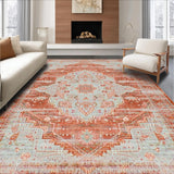 Vintage Medallion Earthy Tones(Red)