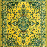 Chic Colorful Print(Yellow)