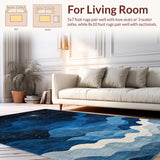 Lively Astronomical Patterned Accent(Blue)