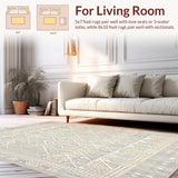 Abstract Geometric Weave Area with Neutral Tones(Gray)