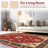 Artful Cozy Diamond Motif(Red)