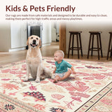 Rustic Farmhouse Kitchen Runner Non Skid Absorbent Design(Beige)