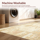Modern Neutral With Distressed Antique Inspired(Beige)