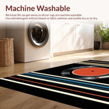 Classic Vinyl Circular Elegance(Orange)