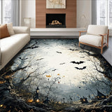Gothic Inspired Bat Scene(Black)