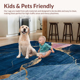 Artistic Abstract Marble Fusion(Blue)