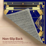 Luxurious Linear Diamond Design(Blue)