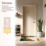 Artful Earthy Wild West Motif(Beige)